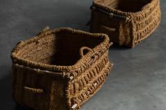 Vernacular Folk Art Woven Basket France 19th Century - 4790837