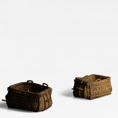Vernacular Folk Art Woven Basket France 19th Century - 4791217