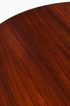 Verner Panton Danish Modern Dining Set in Fabric Rosewood Steel by Verner Panton 1958 - 4758947