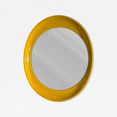 Verner Panton POP ART YELLOW MOD MIRROR IN THE STYLE OF VERNER PANTON - 4648593