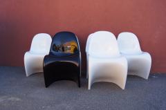 Verner Panton Set of Six Panton Chairs by Verner Panton for Vitra - 512170