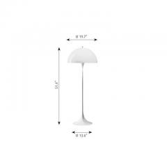 Verner Panton Verner Panton Panthella Floor Lamp for Louis Poulsen - 573164