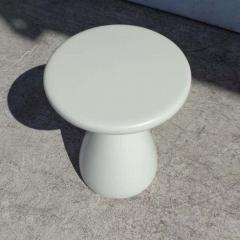 Verner Panton White Panton Chair by Verner Panton for Vitra with Side Stool - 2554226