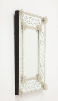 Veronese French Mirror with Etching and Twisted Frame - 3380710