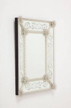 Veronese French Mirror with Etching and Twisted Frame - 3380711