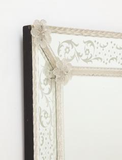Veronese French Mirror with Etching and Twisted Frame - 3380714
