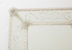 Veronese French Mirror with Etching and Twisted Frame - 3380719