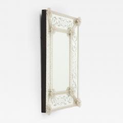 Veronese French Mirror with Etching and Twisted Frame - 3383689