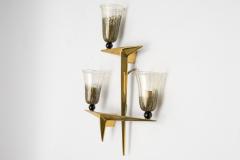 Veronese Pair of Murano Glass sconces by Veronese - 1310027