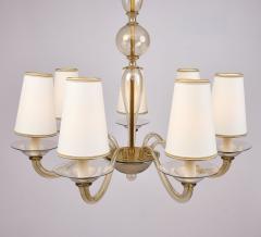 Veronese Veronese Exquisite Seven Branch Chandelier in Murano Glass France 1950s - 3989868