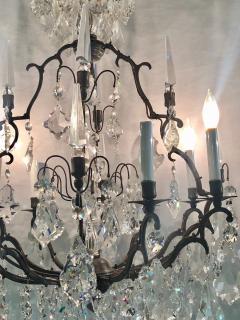 Versailles Chandelier with Swarovski Strass and Crystal Pendants - 2980935