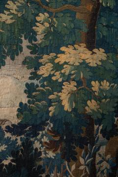 Vertical 18th Century Flemish Verdure Tapestry - 4317323