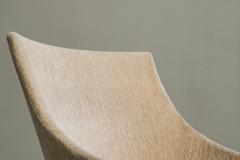 Very Elegant Mid Century Armchair in Wool and Beech Europe 1950s - 4526919