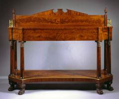 Very Fine Carved Mahogany Federal Sideboard - 308843