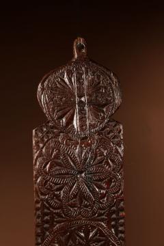 Very Fine Chip Carved Oak Frisian Dutch mangle Board 17 18th Century  - 3438779