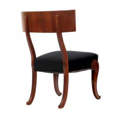 Very Fine Danish Art Nouveau Klismos Chairs in Mahogany - 1649307