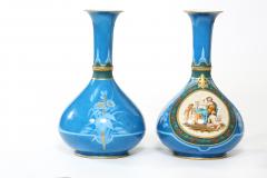 Very Fine Large Pair Old Paris Porcelain Vases - 1334662