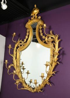 Very Fine Napoleon III French Gilt Bronze Ormolu Girandole Mirror circa 1880 - 808210