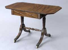 Very Fine Regency Period Sofa Games Table Circa 1820 - 119347