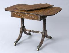 Very Fine Regency Period Sofa Games Table Circa 1820 - 119348