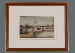 Very Fine Set of Eight Chinese Watercolors of the Production of Silk - 4713275
