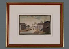 Very Fine Set of Eight Chinese Watercolors of the Production of Silk - 4713276