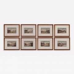 Very Fine Set of Eight Chinese Watercolors of the Production of Silk - 4716514