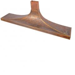 Very Large Copper Fireplace Vent Hood from Round House Dallas 1960s - 1826807