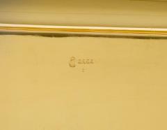 Very Large Gilt English Silver Plate Serving Tray in the Georgian Style - 3177636