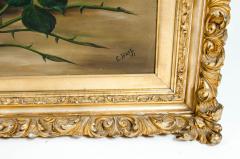 Very Large Giltwood Frame Oil Canvas Painting - 1128746