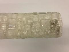 Very Large Italian MId Century Murano Glass Flush Mount Fixture or Wall Sconce - 4108719