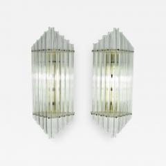 Very Large Mid Century Lucite Sconces - 1275850