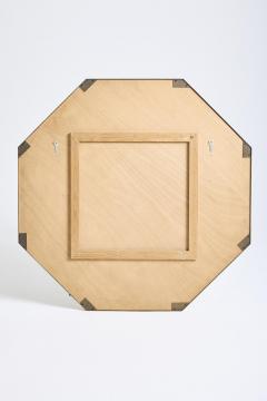 Very Large Octagonal Brass Mirror - 4815954