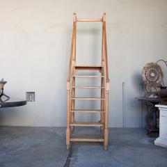 Very Large Scale French Fruitwood Library Steps Circa 1860  - 2392481