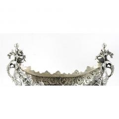 Very Ornately Decorated Silver Plated Austrian Footed Centerpiece - 3338271