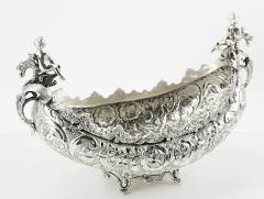 Very Ornately Decorated Silver Plated Austrian Footed Centerpiece - 3338276