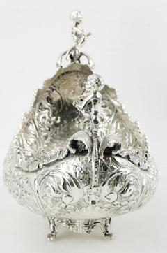 Very Ornately Decorated Silver Plated Austrian Footed Centerpiece - 3338282