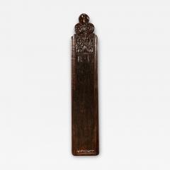 Very Rare Oak Dutch mangle Board 17th Century  - 3440599