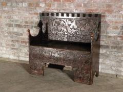 Very Rare Swiss or German Late Gothic early 16th century Flachschnitz Bench - 630614