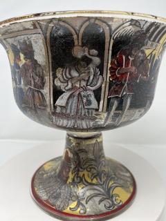Very Rare Wedding Bowl by Venetian Artist Bruber - 3838854
