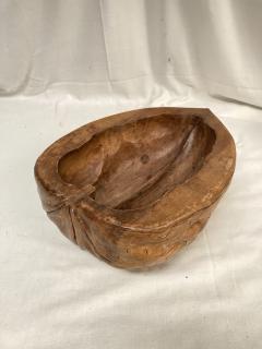 Very interesting wood bowl forming a nuts signed by Felix Geroudet - 3918362