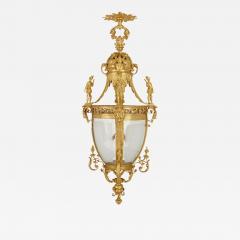 Very large Louis XV style gilt bronze lantern - 2010204