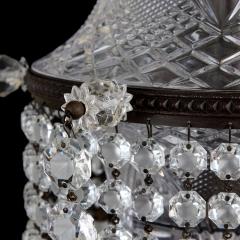 Very large pair of Bohemian glass and marble candelabra - 4397853