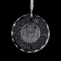 Very large pair of Bohemian glass and marble candelabra - 4397857