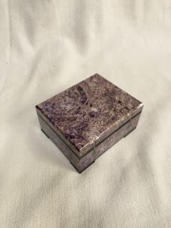 Very nice small semi precious stone boxe - 3719835