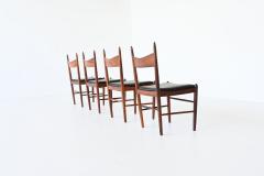 Vestervig Erikson H Vestervig Eriksen dining chairs in rosewood Brdr Tromborg Denmark 1960 - 3682294