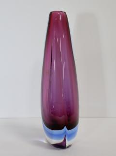 Vetreria Artistica Oball 1970s Oball Murano Teardrop Vase - 3418090