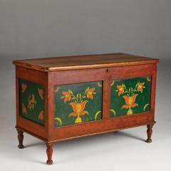 Vibrant Paint Decorated Blanket Chest - 2825724