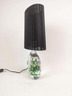 Vicke Lindstrand Midcentury Table Lamp Seaweed Kosta Vicke Lindstrand 1950s Sweden - 2353089