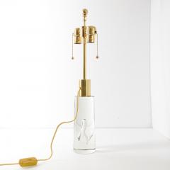 Vicke Lindstrand VICKE LINDSTRAND BUBBLE LAMP FOR KOSTA WITH BRASS - 1540449